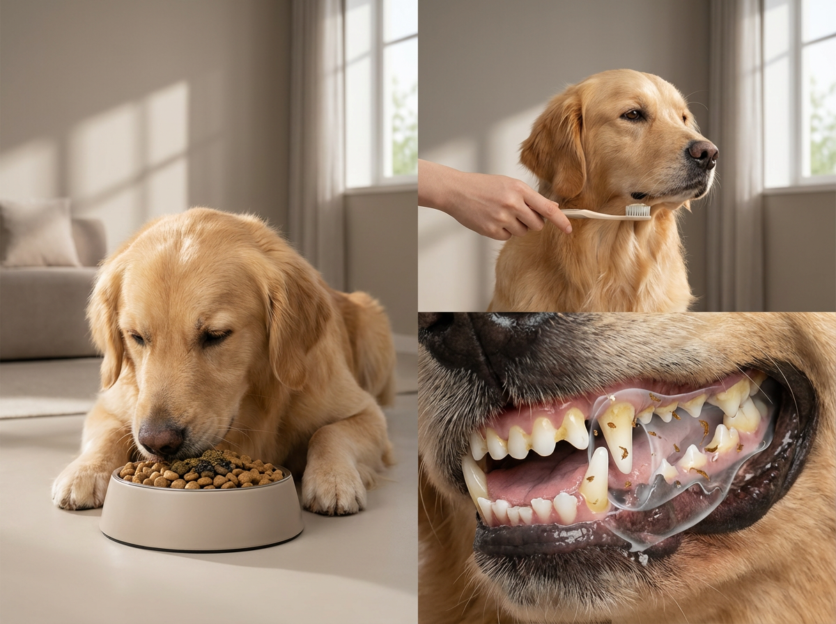 Cómo limpiar los dientes de un perro que no tolera el cepillo