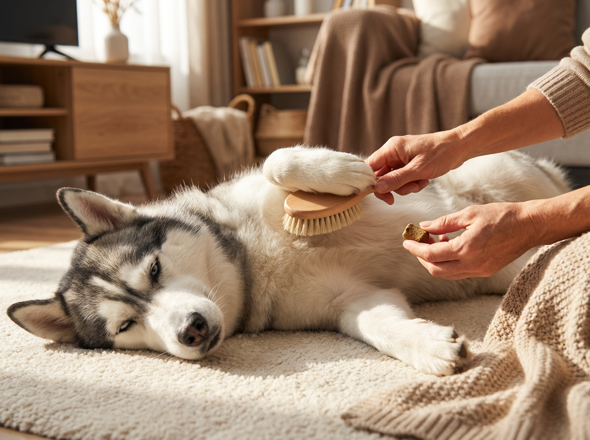 Aceite de salmón para perros
