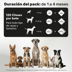 Duplo Probiótico + Piel y Pelaje para perros. Equilibrio intestinal, piel sana, bienestar digestivo y pelo brillante