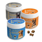 Pack Vitalidad Total para perros. Movilidad, piel sana y equilibrio intestinal - Natuva_Infograf_Pack Condro+Piel+Prob_Main