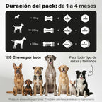 Pack Vitalidad Total para perros. Movilidad, piel sana y equilibrio intestinal - Natuva_Infograf_Pack Condro+Piel+Prob_PT03