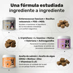 Pack Equilibrio Total para perros. Probiótico, calma, piel sana y pelo brillante - Natuva_Infograf_Pack Prob+Calma+Piel_PT02